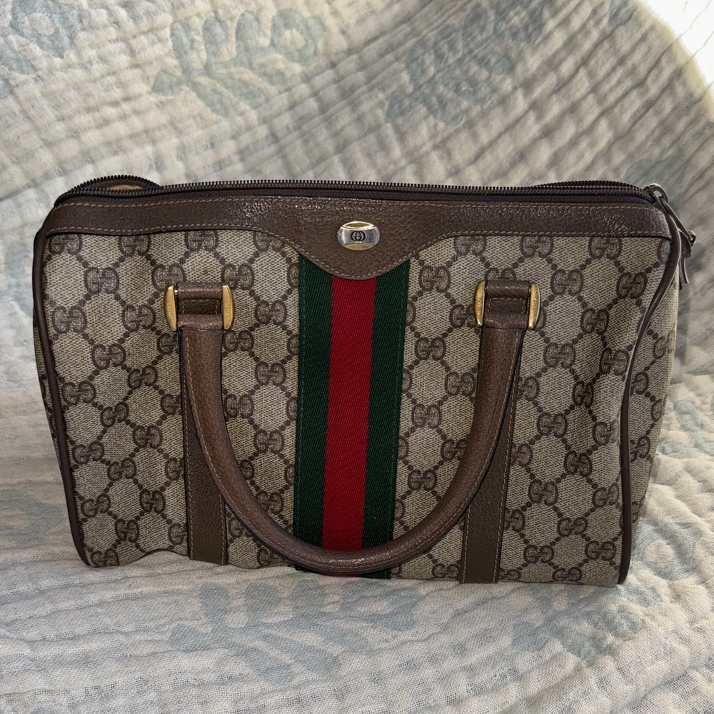 Gucci Vintage Boston Bag
